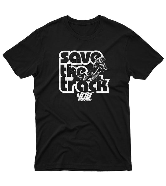 Save the Track Outline Mens Tee
