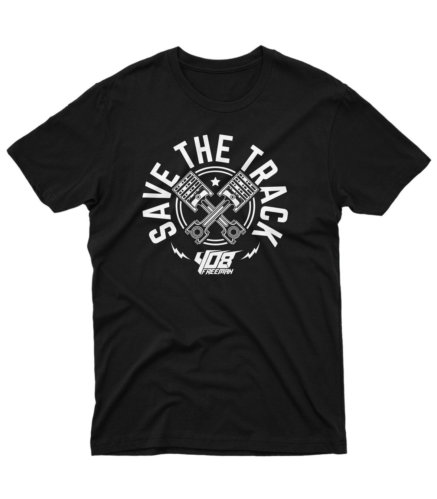 Save the Track Circle Mens Tee