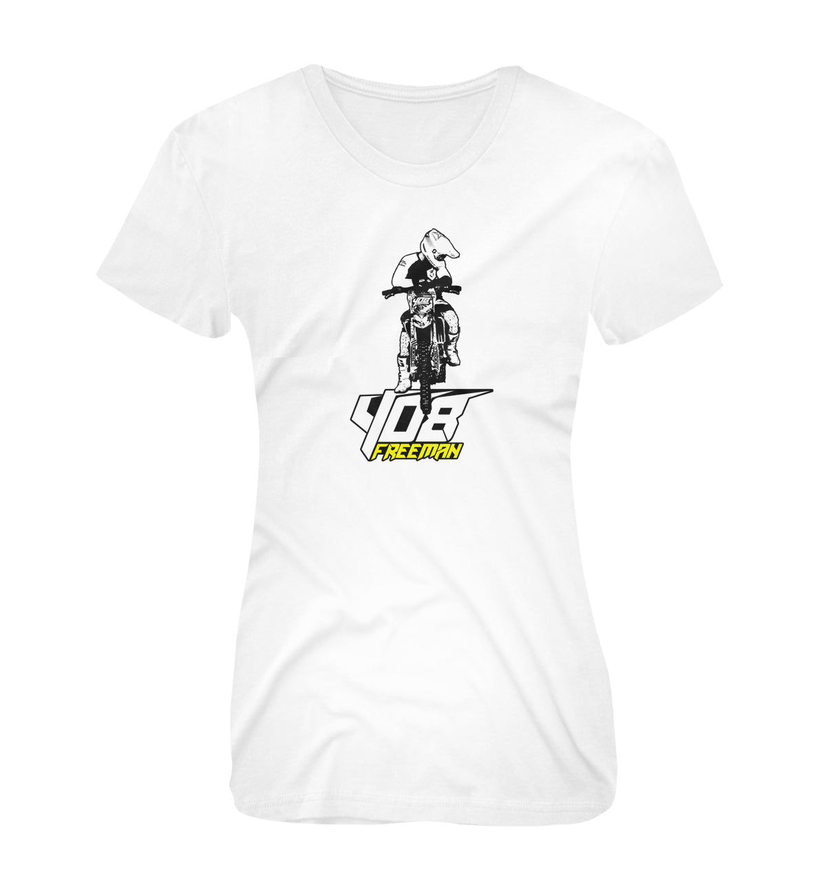 408 Freeman Dirt Bike Ladies Tee